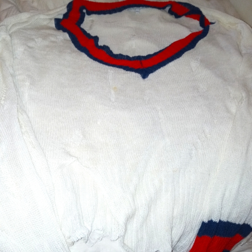 PLUS DESTROYED LIGHTWEIGHT SWEATER